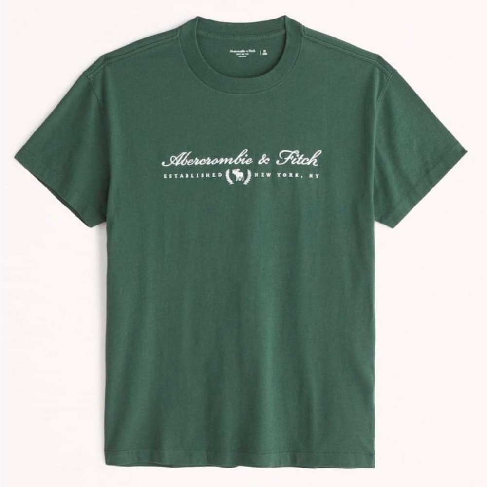 Abercrombie and Fitch Logo Tee size XXL NWT